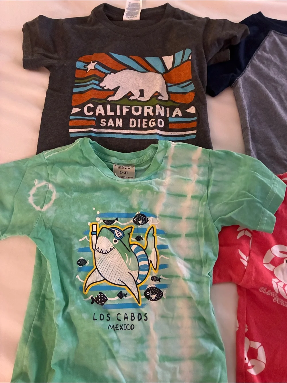 9 Toddler's tees